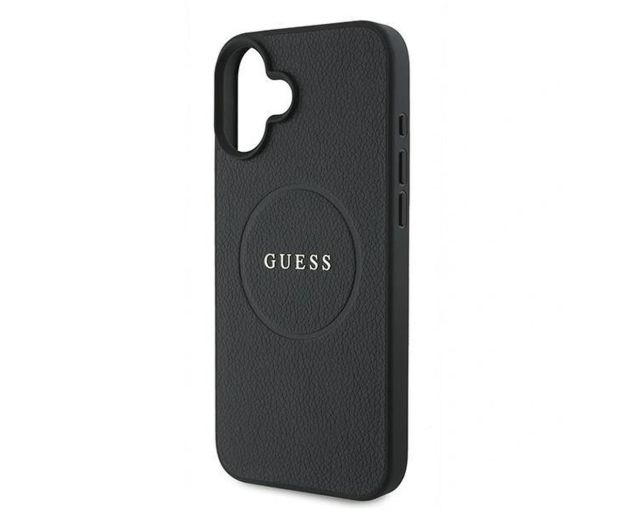 Guess Grained Ring do iPhone 16 Plus czarny - 1279136 - zdjęcie 2